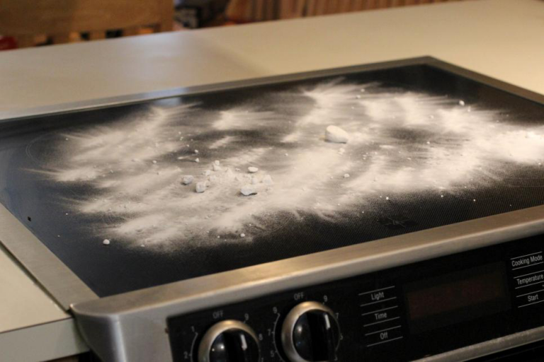 How To Remove Burnt Sugar From Gas Stove Top?