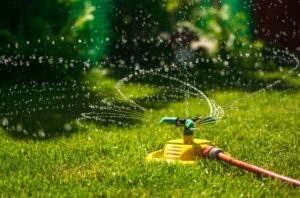How to water a lawn without a hose