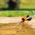 How to clean the water hose